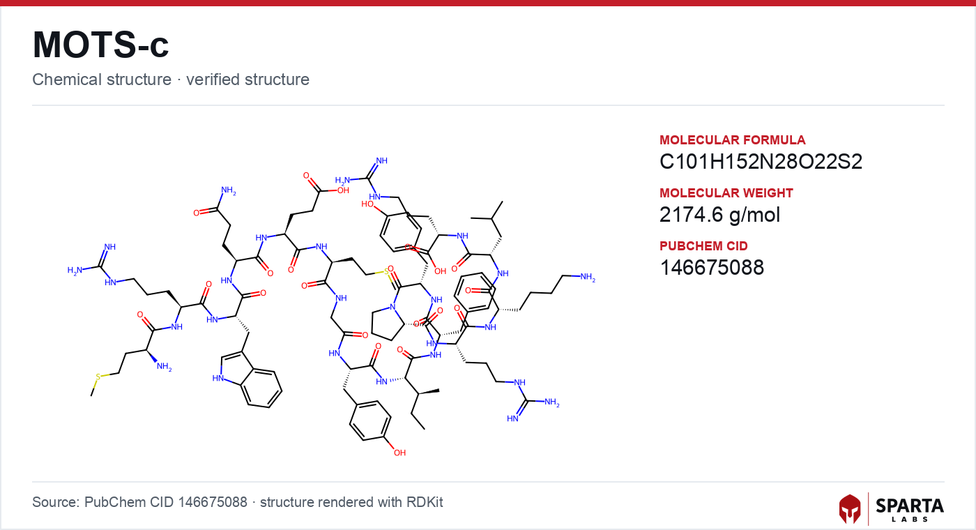 MOTS-c molecular structure